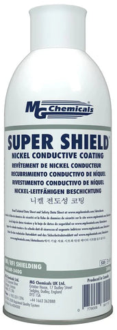 MG Chemicals 841AR Super Shield Nickel Conductive Paint, 12 oz. Aerosol (841AR-340G﻿)