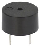 12VDC, 85dB 4000Hz Piezo Buzzer, 13.8x7.5mm Size