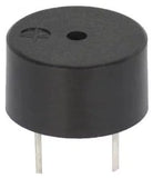 12VDC, 85dB 4000Hz Piezo Buzzer, 13.8x7.5mm Size