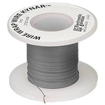 Gray 30 Gauge Solid Kynar Wire Wrap, 100 Feet