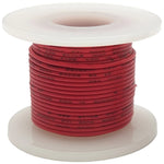 25 Feet Red 24 Gauge Solid Hook-Up Wire, Tinned Copper, PVC Insulation (Shade May Vary)