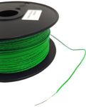 Green 1000 Feet, UL 1007/1569, 24 Gauge Solid Hook Up Wire (Tinned Copper), 300V Rating, 80ºC Temperature Rating