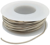 25 Feet 16 Gauge Silver Color Tinned Copper Crafting Wire, Uninsulated