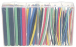 3M Heat Shrink Tubing Color Assortment Kit, 3/32" to 1/2" Single Wall (Thin) Polyolefin (FP-301)