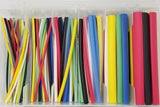 3M Heat Shrink Tubing Color Assortment Kit, 3/32" to 1/2" Single Wall (Thin) Polyolefin (FP-301)