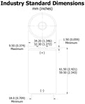 Rechargeable D Cell Battery, NiMH (Nickel-Metal Hydride)