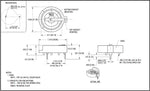 Battery Holder (Open) Coin Cell Holder, 23.0mm, 2 Cell PC Pin Holders For Battery Series: 2320, 2325, 2330, 2335, 2354