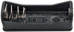 Single "N" Battery Holder with Solder Lug Terminals, 1.36" x 0.52" x 0.48"