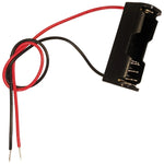 Single "N" Battery Holder with Wire Leads, 1.36" x 0.52" x 0.48"