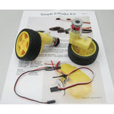 Dagu Motor and Encoder Kit for Robotics Projects, Includes Pair of Wheels, Motors, Encoder Kits (RS034)