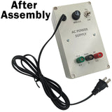 Low Voltage AC Power Supply Soldering Practice Kit with Assembly Manual, 6.3V or 12.6V AC Output