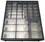 300 Pieces CD4000 Series IC Assortment Kit with 25 Types of ICs in Electronic Component Cabinet Storage Case