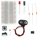 Reaction Time Tester Engineering Kit with Circuit Diagram (No Soldering Required)