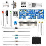 Adjustable Breadboard Power Supply Kit, Adjustable Output (184)