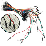 75 Pack Flexible Solderless Breadboard Jumper Wires Male to Male, 4 Different Lengths