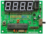 Easy To Use & Economical DIY Capacitance Meter Soldering Practice Kit, 1pf - 500uF Range, 1% Accuracy