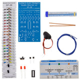 Elenco Practical Soldering Project Kit - Teaches Soldering, Boards, Components, Color Codes (SP3B)