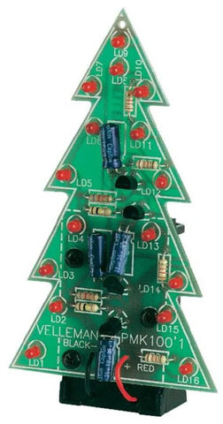 Whadda Electronic Christmas Tree - Soldering Practice and Electrical Engineering D.I.Y. Kit (WSSA100)