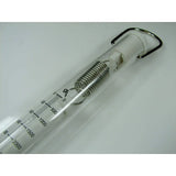 Tubular Spring Scale 3 Kilograms (3000 Grams) / 30 Newtons, Color: White