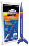 Estes Wizard Flying Model Rocket Kit, Intermediate Skill Level (001292)