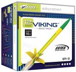 Estes 1755 Viking Rocket Bulk Pack, Includes 12 Model Rocket Kits (Intermediate Skill Level)