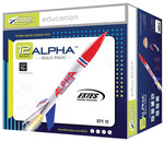 Estes 1756 Alpha Rocket Bulk Pack, Includes 12 Model Rocket Kits (Intermediate Skill Level)