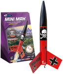 Estes Mini Der Red Max Model Rocket Launch Set, Intermediate Skill Level Kit with Mini Launch Controller and Mini Launch Pad (2445)