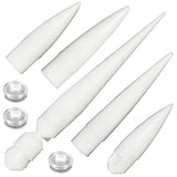 Estes NC-50 Nose Cone Pack - Includes 4 Nose Cones that fit BT-50 Body Tubes (3162)