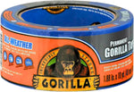 Gorilla 10 Yard Roll All-Weather Outdoor Waterproof Duct Tape, UV and Temperature Resistant, 1.88" Wide, Black