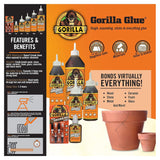 Gorilla 24 Pack 3 Gram Tubes of Original Waterproof Polyurethane Glue Minis