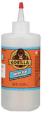 Gorilla 1 Pound Super Glue, Clear, Dries in 10-45 seconds