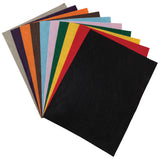 Creativity Street 12 Pack Felt Sheets, 9" x 12", Assorted Colors