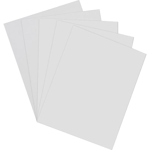 Pacon 100 Sheets 8.5" x 11" Card Stock, White (101188)