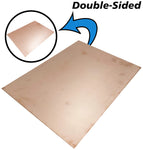 9" x 12" Double Sided Copper Clad Circuit Board, FR-4 Fiber Glass