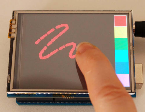 Adafruit TFT Touch Screen Shield for Arduino v2