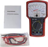 Analog Multimeter, 20-range AC / DC General Purpose with 7 Functions