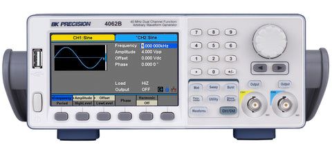 BK Precision 4062B 40 MHz Dual Channel Function/Arbitrary Waveform Generator