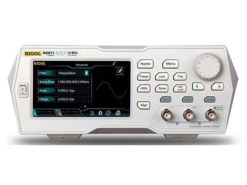 Rigol DG811 - 10 MHz Function / Arbitrary Waveform Generator, 1 Channel