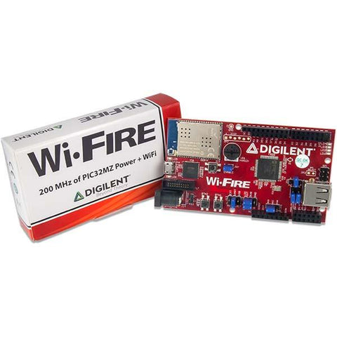 Wi-FIRE: WiFi Enabled PIC32MZ Microcontroller Board