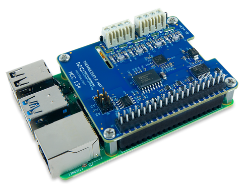 MCC 134: Thermocouple Measurement DAQ HAT for Raspberry Pi