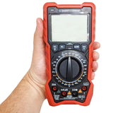 6000 Counts Auto/Manual Ranging True RMS Digital Multimeter with Backlit Display