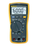 Fluke Digital Multimeter Autoranging, True RMS, Backlight,AC/DC-10amps Model 117