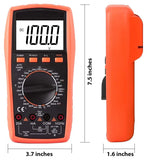 Digital Multimeter with LCD Display, Measures Inductance, Frequency, Temperature, Capacitance, Resistance