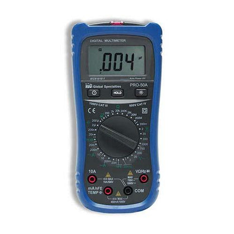 Global Specialties Digital Multimeter 3 Digit Display