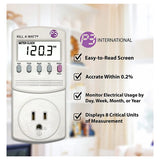 Large LCD Display Energy Consumption Meter, Kill A Watt Meter