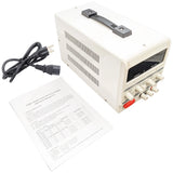 Single Output Linear DC Power Supply with LED Display (Voltage adjustable 0-30V, Current adjustable 0-5 Amp)