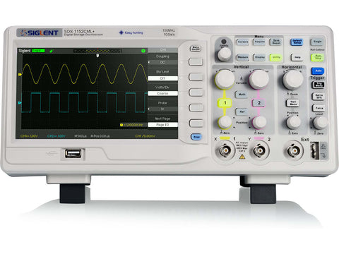 Siglent SDS1102CML+, 2 Channel / 100 MHz Digital Oscilloscope