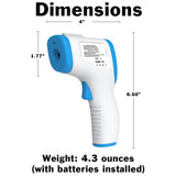 Contactless Digital Forehead Thermometer, Celsius and Fahrenheit Switchable