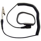 Anti-Static Wrist Strap - Medium Size - 6' Cord - ESD Grounding Band (Black)