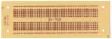 Prototyping Breadboard with 550 Indexed Contact Points, Measures 6" x 2-1/8" (Model PB-10)